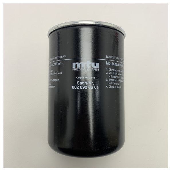 MTU MANN 002 092 06 01 filtro de combustível do motor