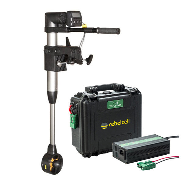 Електрически извънбордови двигател Thrustme Kicker K01 с батерия