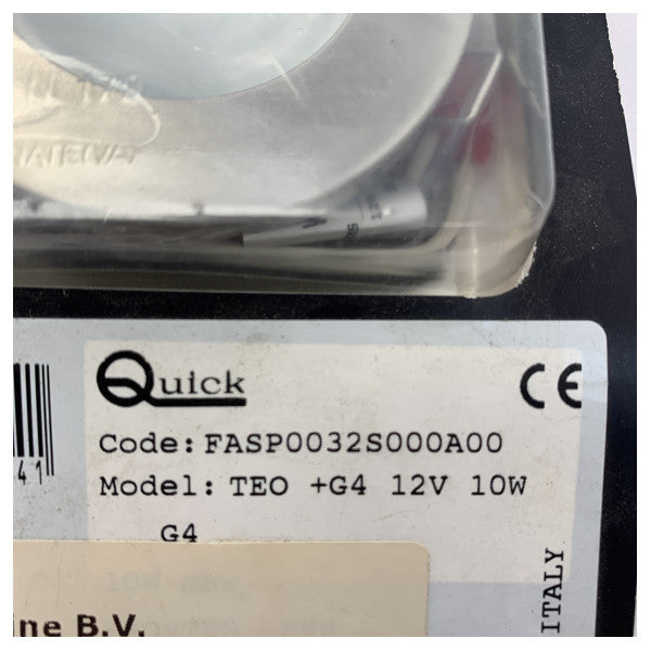 Бърз TEO 4G 12V LED прожектор за осветление надолу, хром - FASP0032S000A00