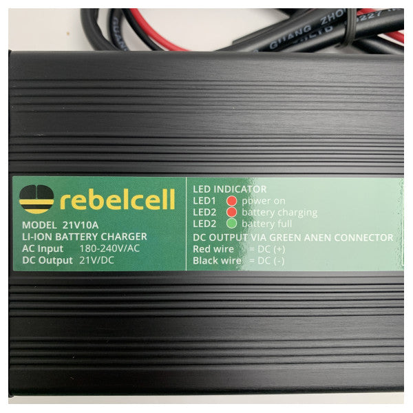 Rebelcell Batterieladegerät 21V 10A Li-ion LC21V10RETM