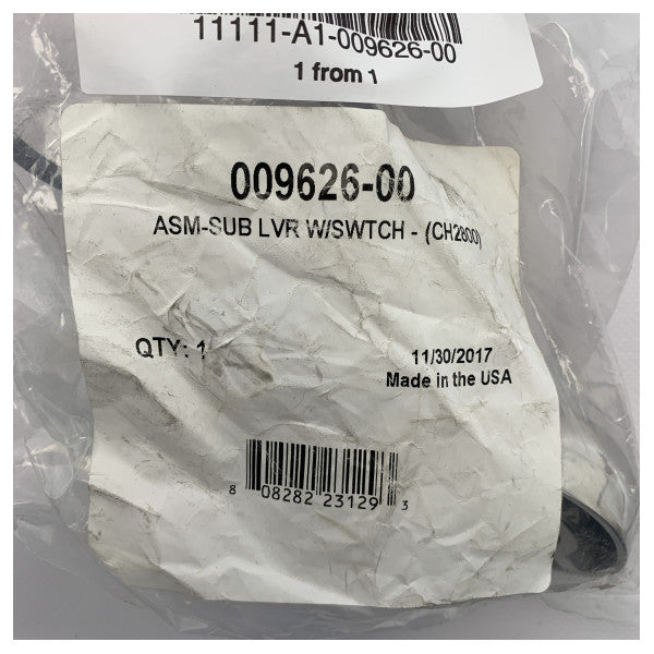 Сменяема ръкохватка на Teleflex за дроселовата клапа CH2800 - 009626-00 - CH2800