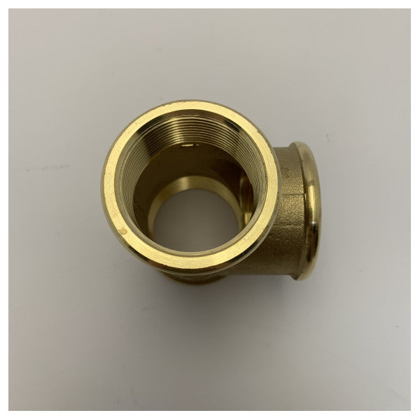 Groco messing t -piece 1.5 pulzier - 0130h