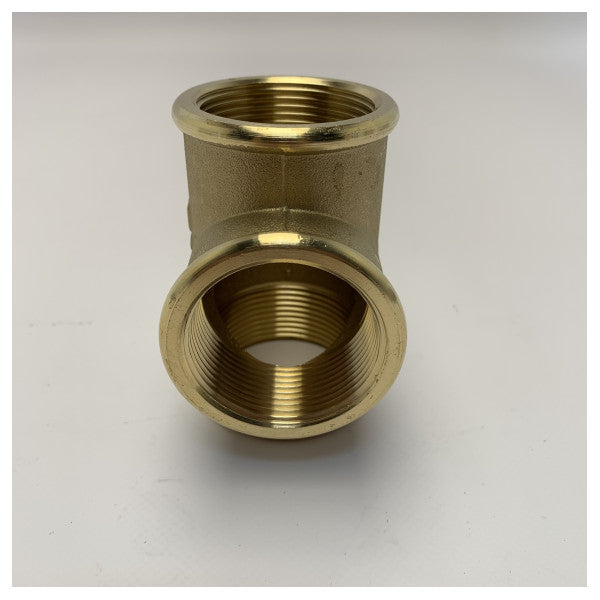 Месингов Т-образен елемент на Groco 1,5 инча - 0130H