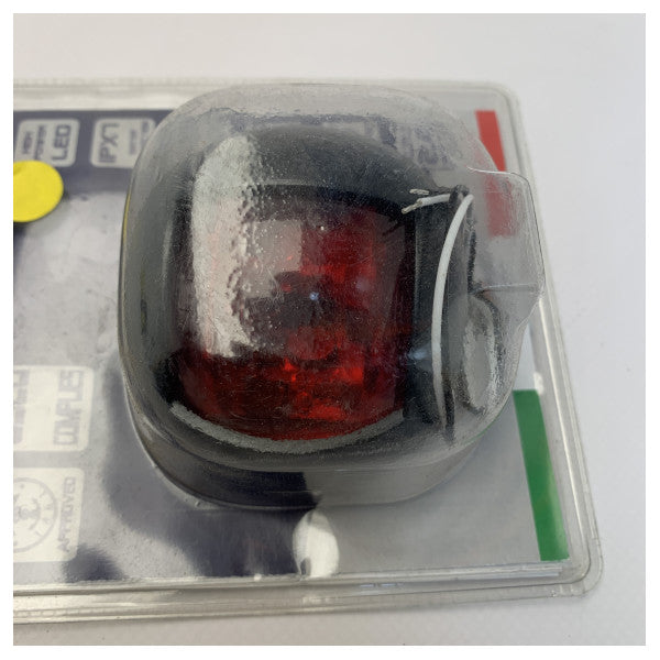 AllPA Navigacija Light Crvena portna bočna LED 12/24V Black - 015510