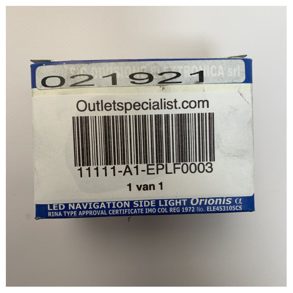 Czerwone światło nawigacyjne LED Orionis 112,5 stopnia - EPLF0003