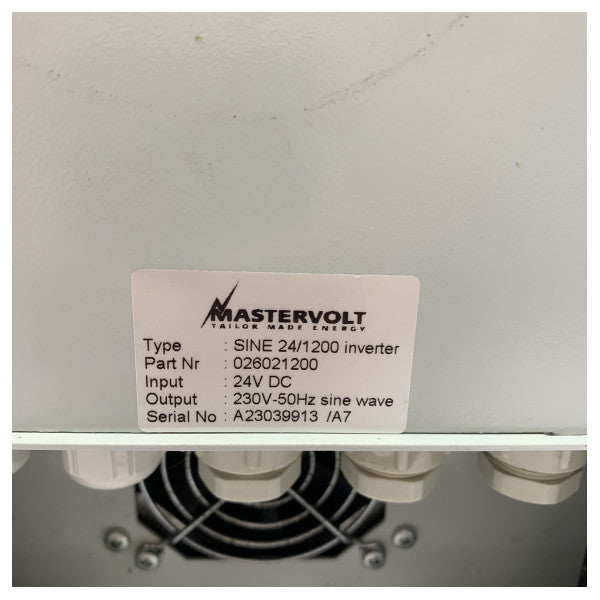 Rabljena mastervolt masa 24v | 1200W | 230V jasni pretvarač sinusa
