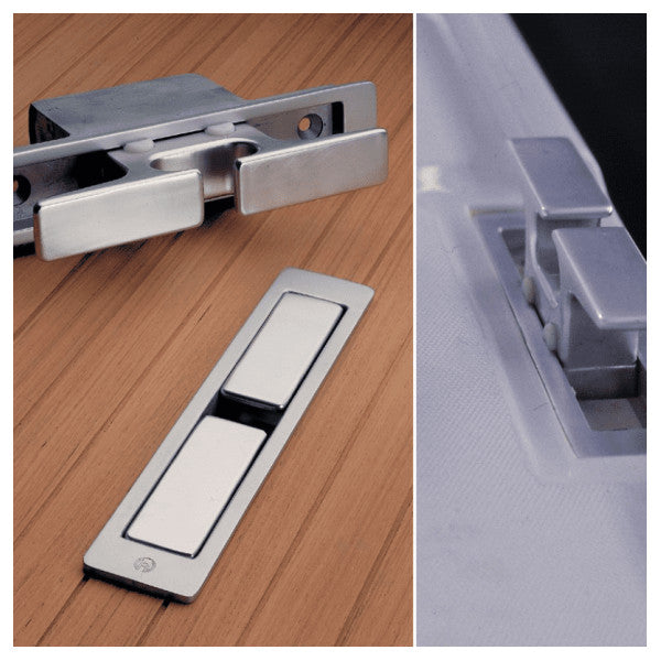 Versari Delmonte 0264-AN-Z 31 cm アルミニウム製ポップアップクリート ブラック