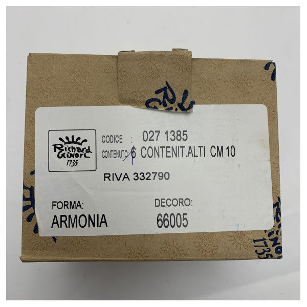 Riva | Richard Ginori 027 1385 керамична купа с елегантен дизайн 100 мм