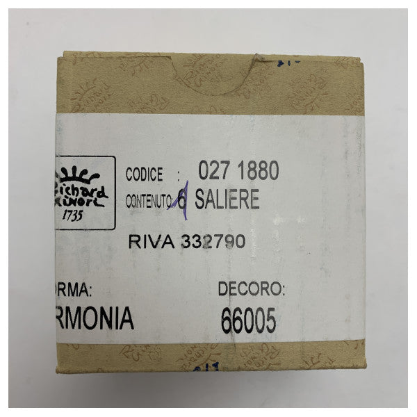 Riva | Richard Ginori 027 1880 сільничка