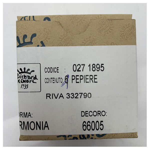 リヴァ|リチャード・ジノリ 027 1895年 磁器製胡椒入れ