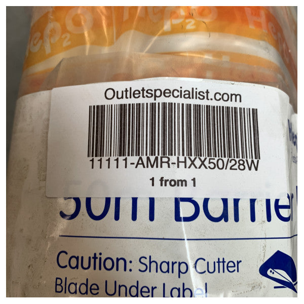 Hep2o 28 mm - 50m hurtig passform tilkobling Vannslange hvit - HXX50/28W