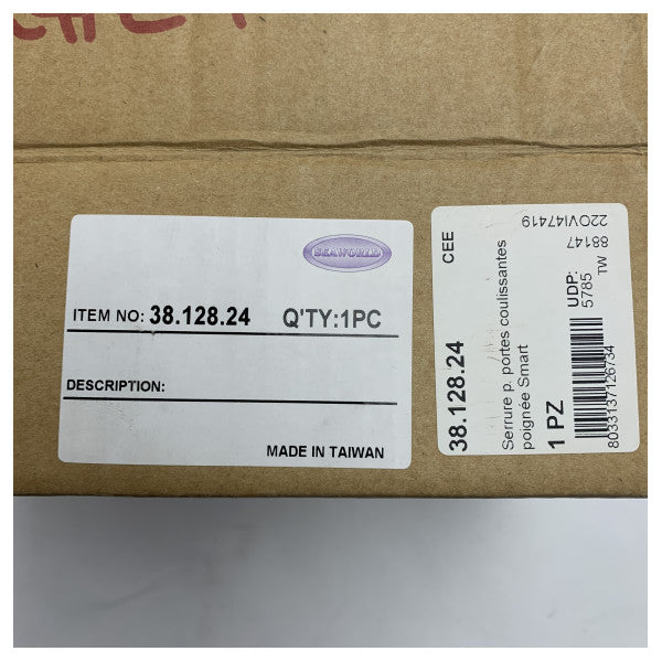 Osculati Seaworld 38.128.24 Tekneler ve Yatlar için Denizcilik Sınıfı Paslanmaz Çelik Kapı Kilit Seti