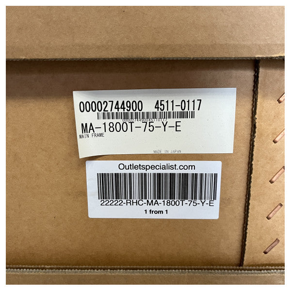 Тип головної рами Furuno RC-1800T - MA-1800T-75-Y-E