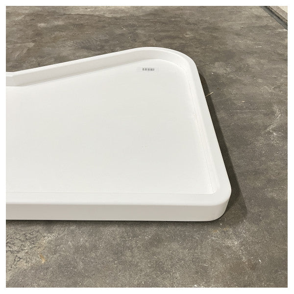 Hanse Durable White Corian Solid Surface Boat Kitchen Countertop for Marine Use