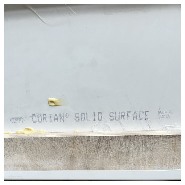 Hanse Durable White Corian Solid Surface Boat Kitchen Countertop for Marine Use