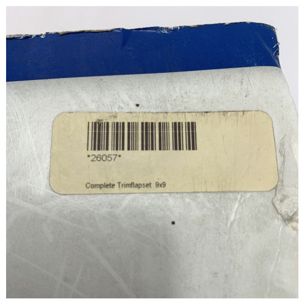 Lectrotab Kaf9x9 Rustfritt stål Electric Trim Tab Kit 12V