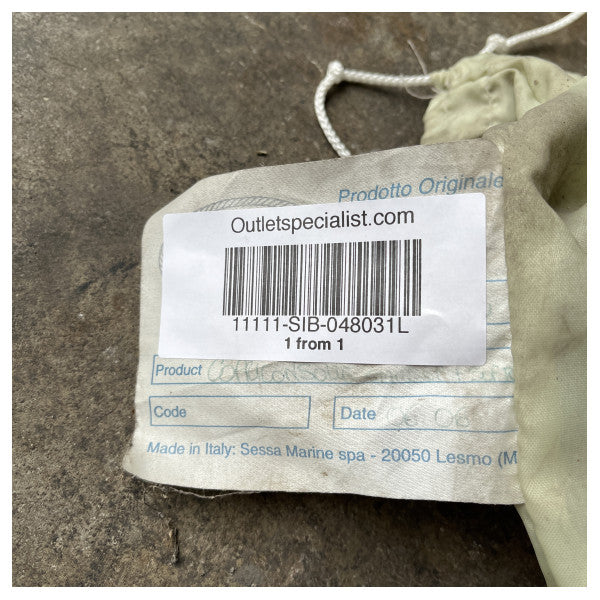 Sessa Marine Key Largo 25 Coperta per barca blu - Protezione UV impermeabile, durevole e facile da montare