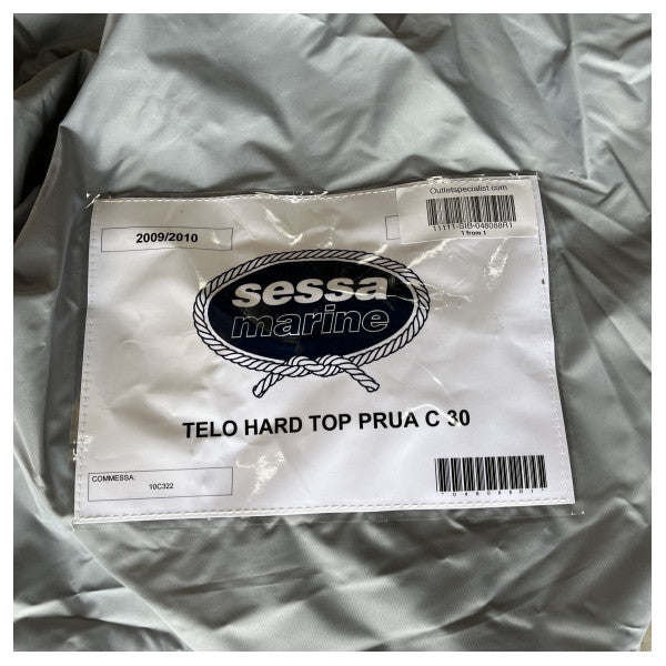 Sessa Marine C30 hard top closing canvas