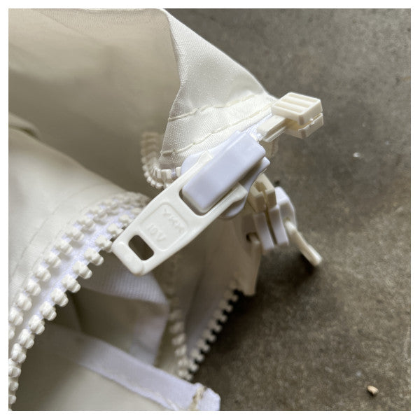 Sessa Marine C43 Sun Aft Cover - Durable Waterproof Boat Cover with Zipper, Beige