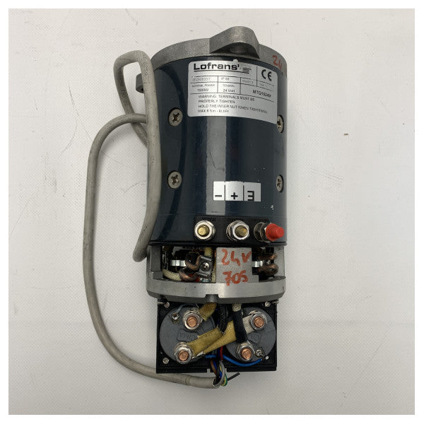Lofransin vinssi sähkömoottori 24V | 1500W - MTQ1524M - MTQ1524M