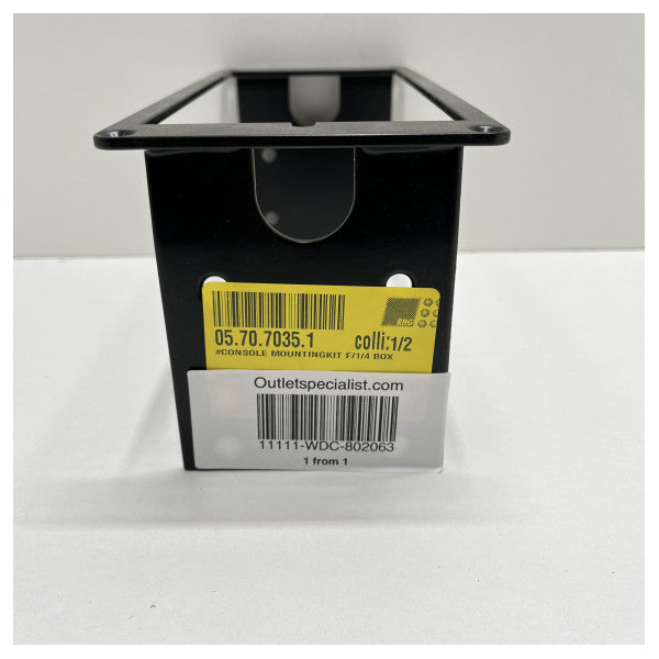 Kit de montagem da consola marítima F/1/4 Box - Suporte durável, resistente às intempéries e leve para barcos e navios
