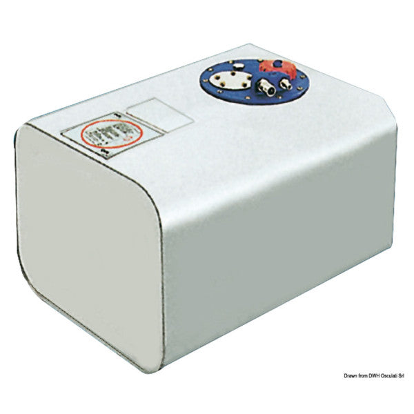 Osculati brændstoftank i rustfrit stål 49L - 52.733.49