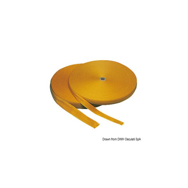 Guldnylonrem i høj kvalitet, 45 mm - holdbart, vandtæt marinebånd til både og udendørs brug