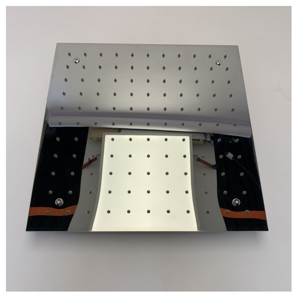 Sqaure Recessed Shower Head Chrome 430 x 430 x 110 mm - 066290