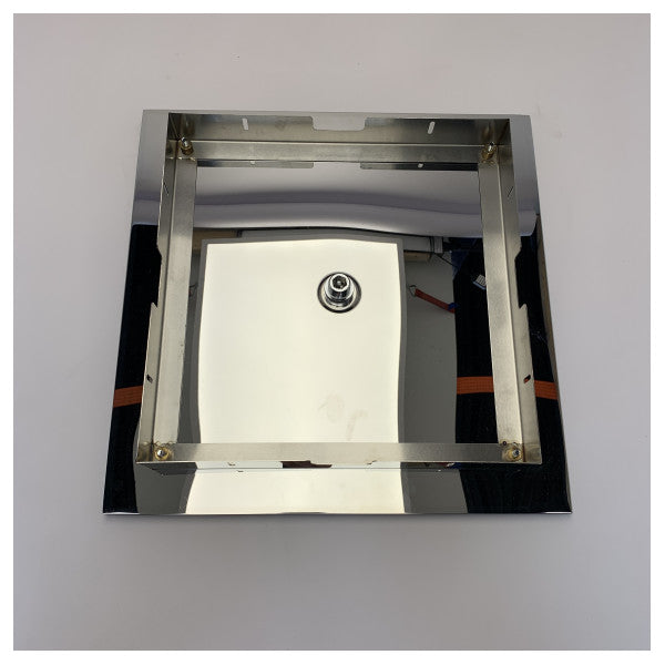 Sqaure Recessed Shower Head Chrome 430 x 430 x 110 mm - 066290