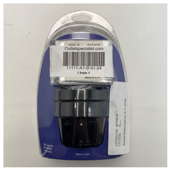 Ritchie B-51-24 Explorer flydende kompas sort