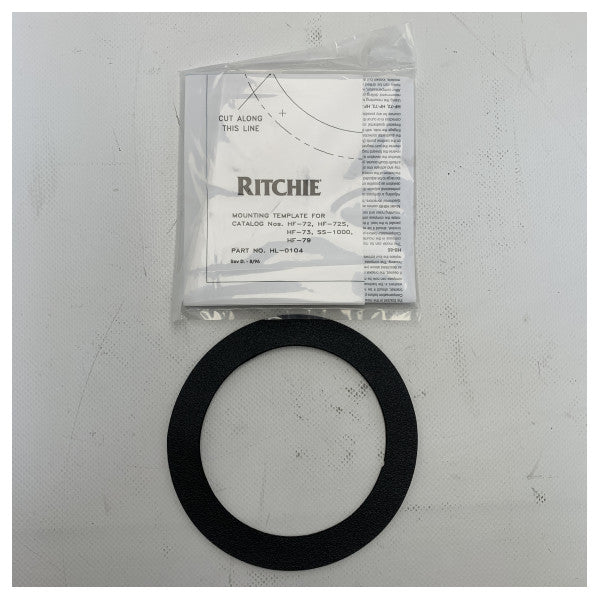 Ritchie HF-79W Flush Mount White White con luz 12/24V