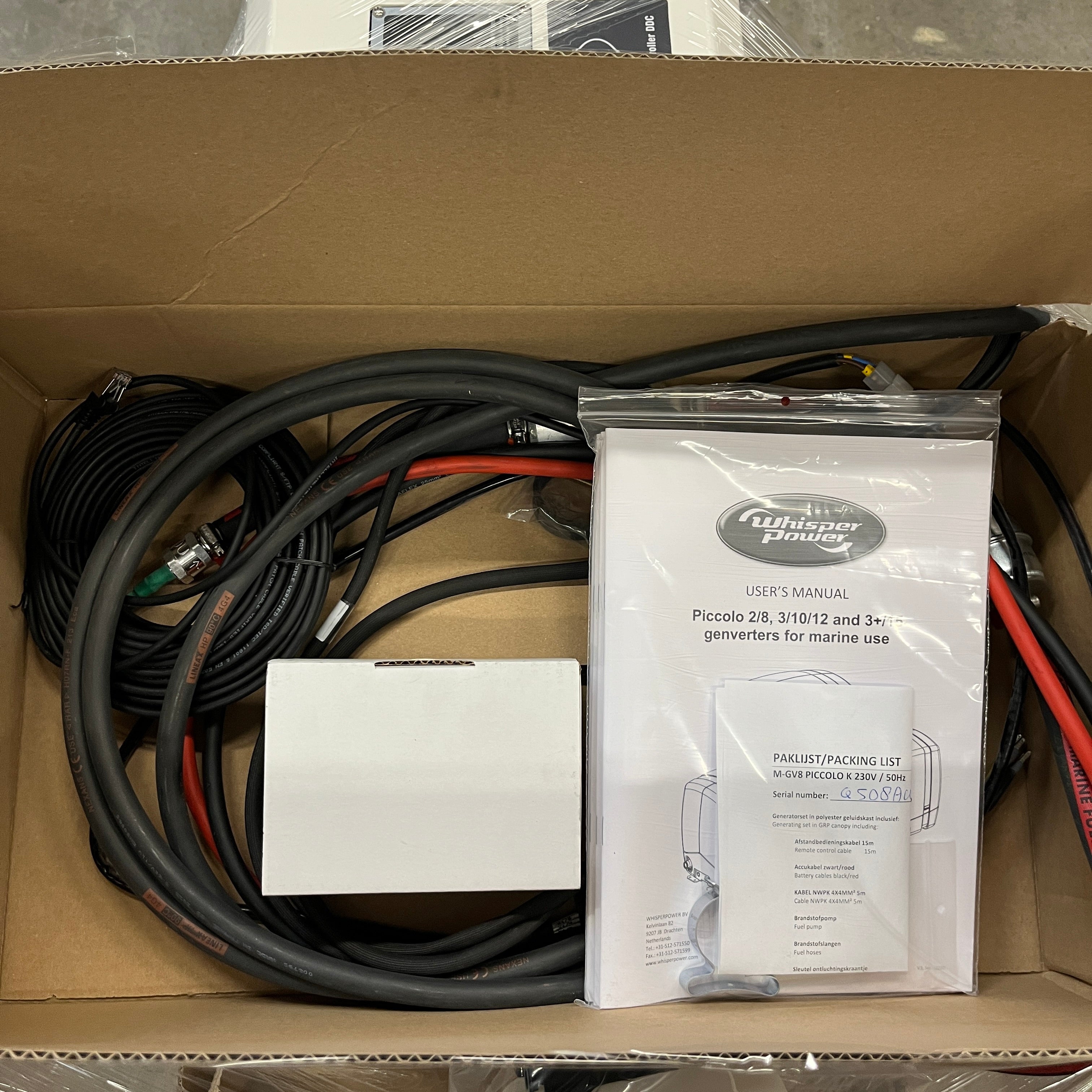 Whisper Power Piccolo 8 8 kVA marine diesel generator 230V - 49005005