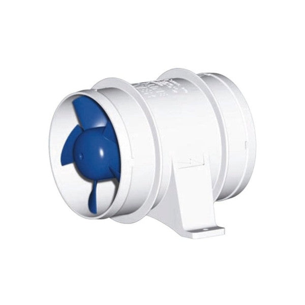 Allpa konehuonetuuletin valkoinen 12V 90-120 M3/h - 078650