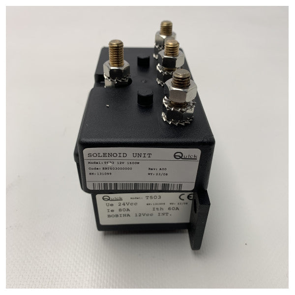 クイッククリスタル 600 縦型ウインドラス 500W|6mm|12V - FSC00600D006A00