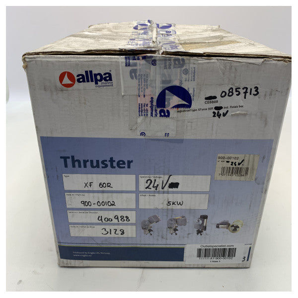 Engbo XForce XF60 60 KGF bovpropeller inklusive relæ 24V - 900-00102