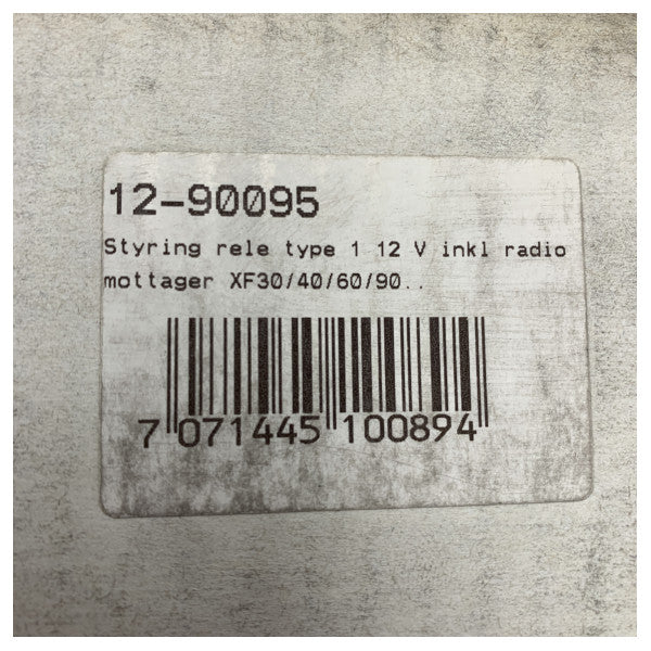 Engbo Xforce XF30 | XF60 12V styrenhet med fjärrkontroll - 117-00149