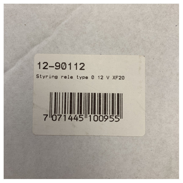Engbo Xforce relä för XF20 bogpropeller 12V 16621