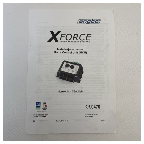 Engbo Xforce XF130 XFS90/130 Thrust Control Unit