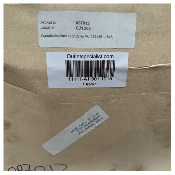 ボルボ・ペンタ AQ95-130 用マーテック熱交換器キット - 901-1015