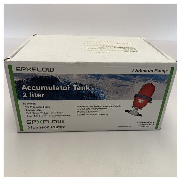 Johnson 09-46839-02 akümülatör deposu kırmızı 2L