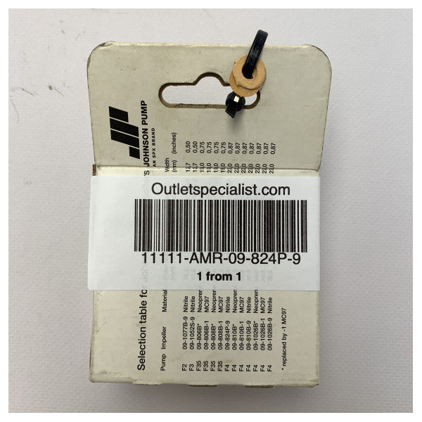 Johnson Pump 09-824P-9 5-лопастно работно колело 50,8 x 22 mm