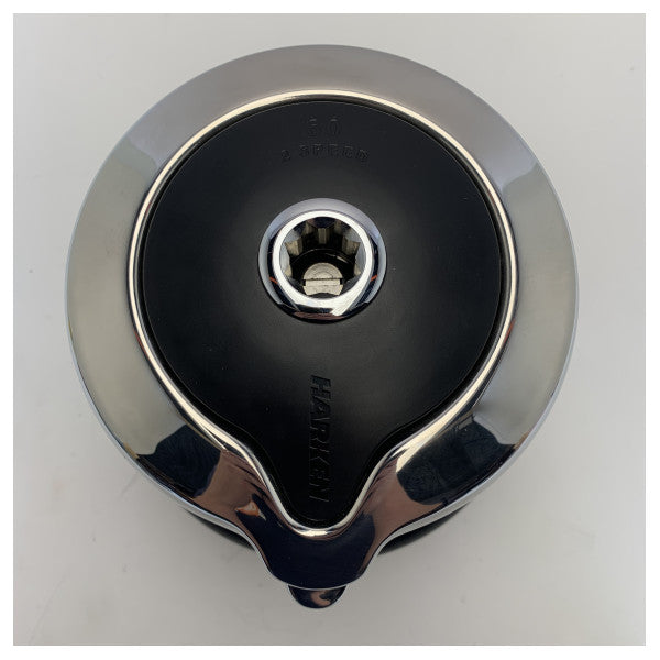 Harken 60.2STA 2-trins selvhalende manuelt aluminiumsspil sort