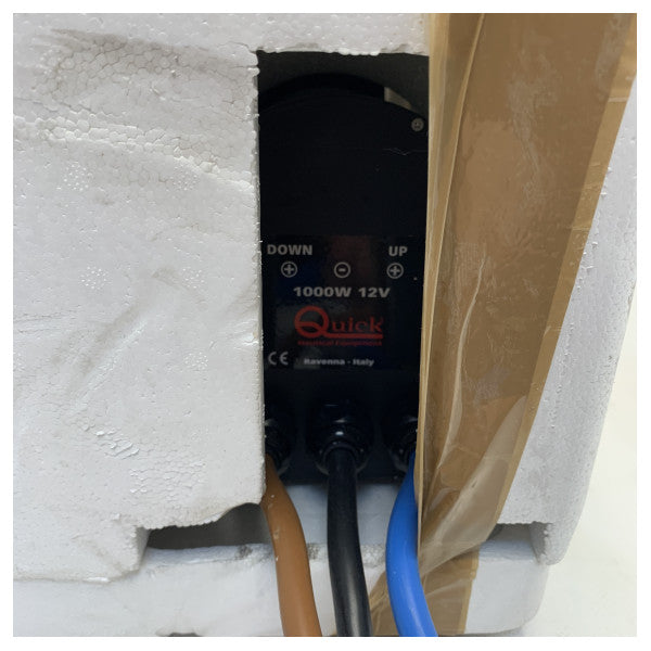 Низькопрофільна електрична лебідка Quick Aleph AL3 1000 Вт | 10 мм | 12 В