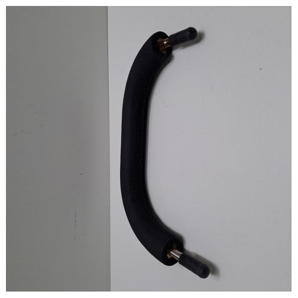 Stainless steel leather covered railing 30 cm