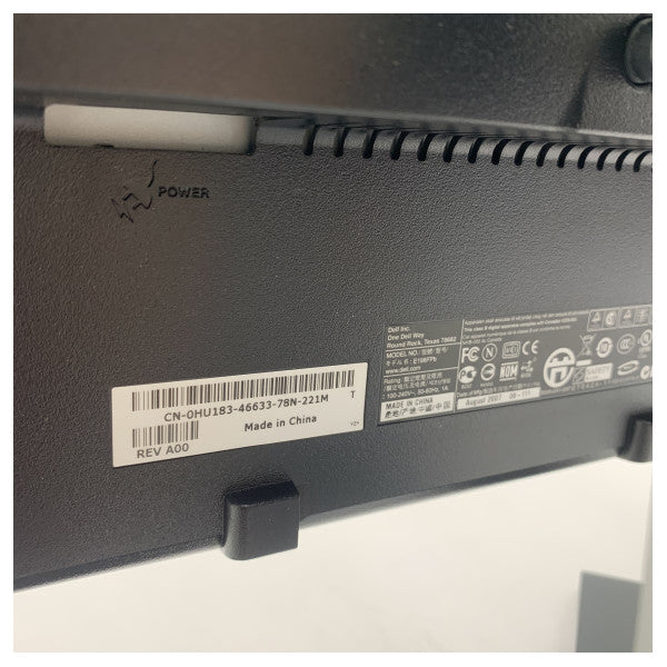 شاشة LCD مسطحة مقاس 19 بوصة من Dell E198FP مقاس 19 بوصة