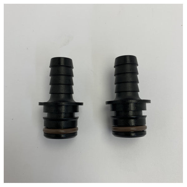Flojet 20381-015 Hose Connection Piece Streight 1/2 Inch with Viton O-ring