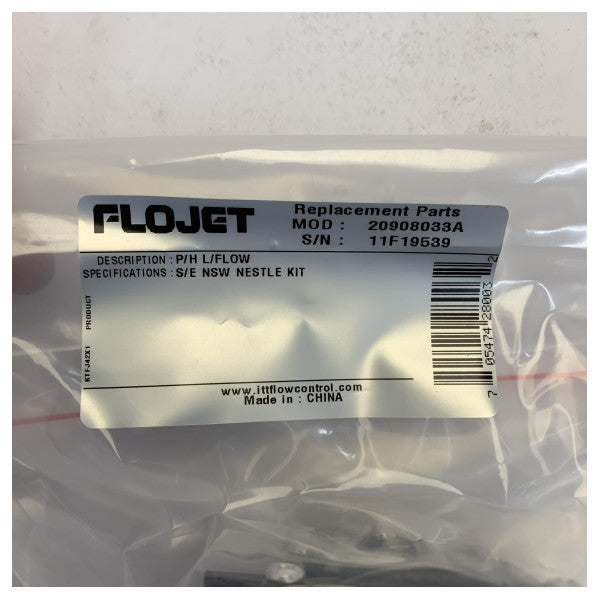 Flojet 20908033A Pumphead with John Guest Connectors