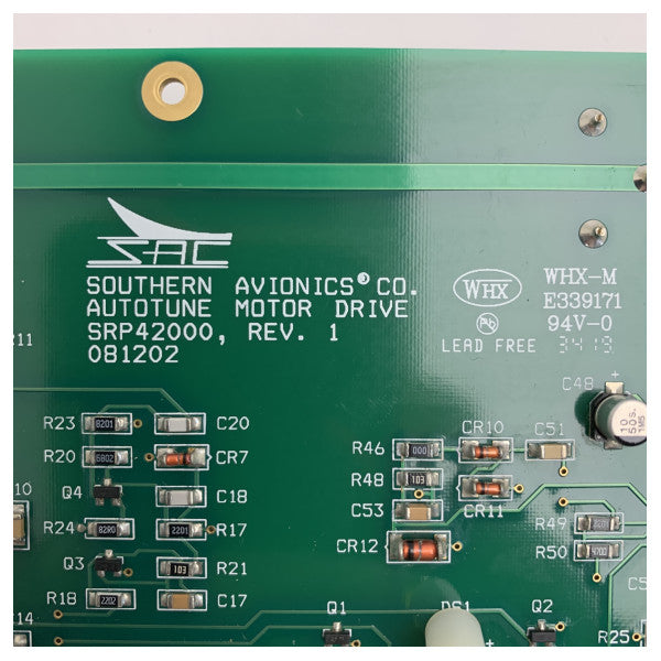 Sterownik automatycznego dostrajania silnika Southern Avionics SAC SLP42000 PCB
