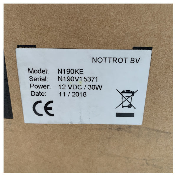 Nottrot N-Line 19 ιντσών γυάλινη θαλάσσια οθόνη γέφυρας - N190KE