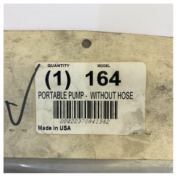 Regel ABS Handbuch Tragbare Wasserpumpe Typ - 164